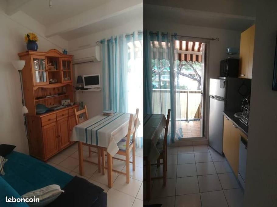 Cap D'Agde Studio Cabine 6 Pers. + Terrasse + Parking Prive + Clim Ngoại thất bức ảnh